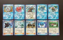 Pokemon TCG - Team Plasma Theme Lot - Blue Border - Plasma Freeze Blast Storm - Image 1