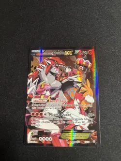 Pokemon Team Magma's Groudon EX Ultra Rare Holo 15/34 Double Crisis (DCR) LP - Image 3
