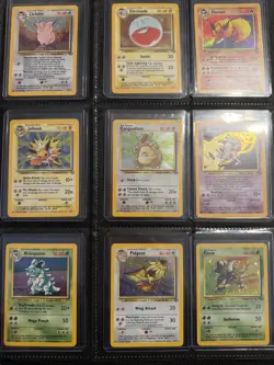 1999 Pokemon Jungle Set 100% Complete 64/64 WOTC Moderate Play - Image 1