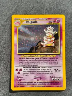 Carte Pokemon Roigada 14/111 Neo Genesis Rare Holo Francais Vintage Occasion - Image 1