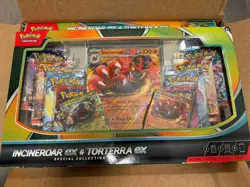 Pokemon TCG Incineroar ex and Torterra ex Special Collection Box - Lot of 3 NEW - Image 3