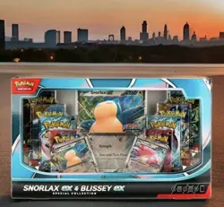 Pokemon Snorlax And Blissey EX Special Collection Box🔥NEW! SAME DAY SHIPPING 🔥 - Image 2