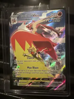 Pokemon SWSH12: Silver Tempest Trainer Gallery Blaziken VMAX TG15/TG30 - Image 2