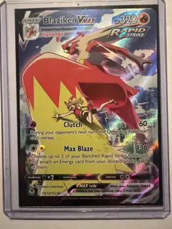 Pokemon SWSH12: Silver Tempest Trainer Gallery Blaziken VMAX TG15/TG30 - Image 3