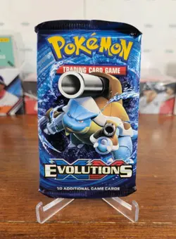 Pokemon TCG XY Evolutions Booster Pack Blastoise Art Sealed 10 Cards Pokemon X Y - Image 3