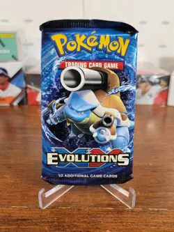 Pokemon TCG XY Evolutions Booster Pack Blastoise Art Sealed 10 Cards Pokemon X Y - Image 5