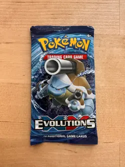 Pokemon TCG: XY Evolutions Booster Pack - 10 Cards - Factory Sealed BLASTOISE - Image 1