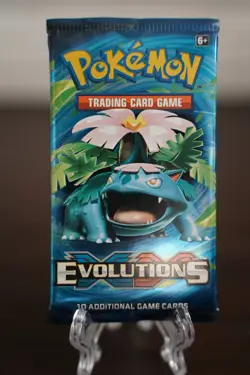 Pokemon TCG XY Evolutions Booster Pack Venusaur Art Factory Sealed 10 Cards - Image 1
