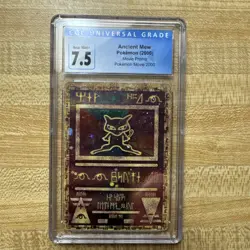 Pokemon TCG Ancient Mew 2000 Movie Promo 7.5 CGC Graded - Image 1