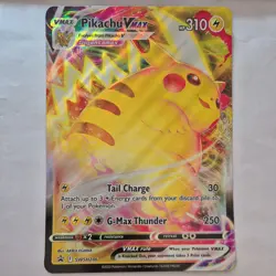 Pikachu VMAX - JUMBO CARD Crown Zenith Black Star Promo SWSH286 - MINT - Pokemon - Image 1