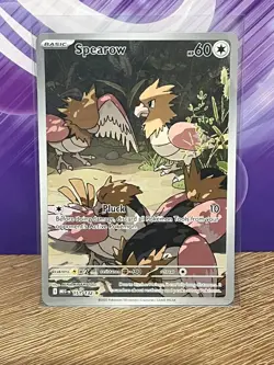 Spearow - 151/132 - Illustration Rare - Mega Evolution - Pokemon TCG - Near Mint - Image 1