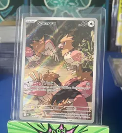 2025 Pokemon Mega Evolution Spearow Illustration Rare #151/132 Near Mint - Image 1