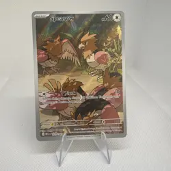 MEGA EVOLUTION Pokemon Spearow 151/132 Near Mint Illustration Rare ENGLISH! - Image 1