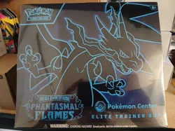 Pokemon Center Mega Evolution Phantasmal Flames Elite Trainer Box ETB - Image 1