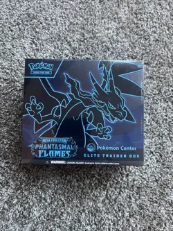 Pokemon TCG: Mega Evolution Phantasmal Flames Pokemon Center ETB - NEW, SEALED - Image 1