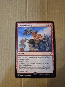 Savage Beating Commander Masters Regular - Image 1
