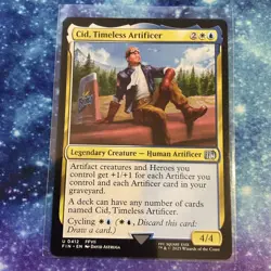 Cid, Timeless Artificer (REGULAR) x1 - MTG Final Fantasy FIN #412 - Image 1