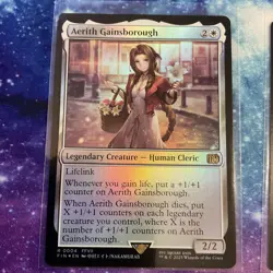 Aerith Gainsborough (FOIL) x1 - MTG Final Fantasy FIN #4 - Image 1