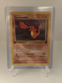 Charmander 2000 Pokemon Team Rocket 1st Edition #50/82 * - Image 1