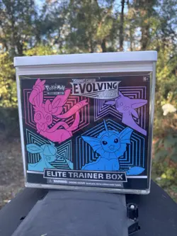 SWSH Evolving Skies Elite Trainer Box W/ Protective ETB Cases Pokemon - Image 1