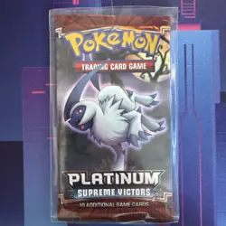 Pokemon Platinum Supreme Victors Booster Pack New Factory Sealed Absol Art 820650105005 - Image 1