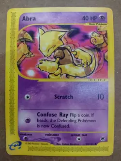 Abra 93/165 NON-HOLO - Expedition - eREADER - WOTC POKEMON CARD - NM/M Condition - Image 1