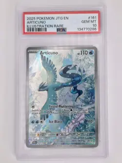 PSA 10 Gem Mint Articuno #161 Pokemon Journey Together - Image 1