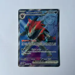 N’s Zoroark EX 175/159 Ultra Rare Full Art Journey Together Pokemon TCG Card - Image 1