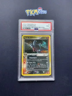 Pokemon TCG Dark Houndoom Team Rocket Returns 5/109 Holo Rare PSA 9 Mint. - Image 1