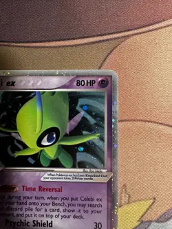 Pokemon Celebi ex 17/17 Pop Series 2 Holo SWIRL - Near Mint/LP+ - Image 5
