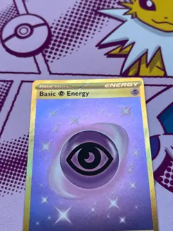 Pokemon TCG - Basic Psychic Energy 207/165 - Hyper Rare - Pokemon 151 - NM - Image 4