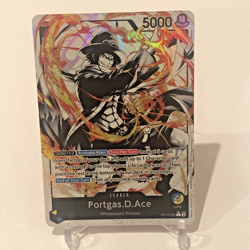 Portgas.D.Ace (002) (Parallel) ST13-002 Ultra Deck: The Three Brothers Foil - Image 1