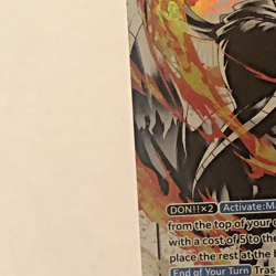 Portgas.D.Ace (002) (Parallel) ST13-002 Ultra Deck: The Three Brothers Foil - Image 3