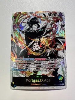 Portgas.D.Ace (002) (Parallel) ST13-002 Ultra Deck: The Three Brothers Foil - Image 1