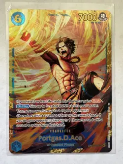 Portgas D. Ace (OP13-119) (SEC) [Carrying on His Will] One Piece TCG ENG - Image 1