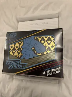 Pokemon TCG Crown Zenith Pokemon Center Elite Trainer Box Plus New Sealed Mint - Image 1