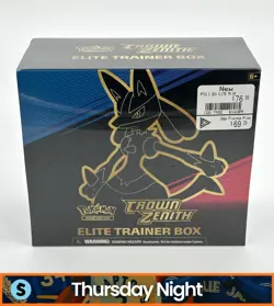 POKEMON TCG CROWN ZENITH SEALED ELITE TRAINER BOX ETB - Image 1