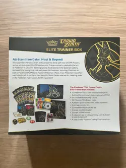 Pokemon TCG - Crown Zenith Elite Trainer Box (ETB) (New & Sealed) - Image 3