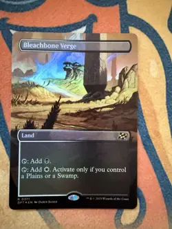 Bleachbone Verge - Borderless Foil - Aetherdrift - MTG Near Mint - Image 1