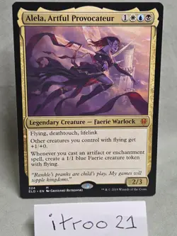 MTG Alela, Artful Provocateur Throne of Eldraine 324 Regular Mythic - Image 1
