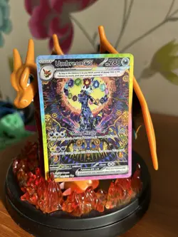 Pokemon TCG Scarlet & Violet Prismatic Evolutions Umbreon EX Sir 161/131 NM - Image 1