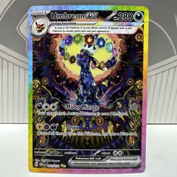 Pokemon TCG Umbreon ex 161/131 SIR Scarlet & Violet Prismatic Evolutions NM - Image 1