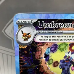 Pokemon TCG Umbreon ex 161/131 SIR Scarlet & Violet Prismatic Evolutions NM - Image 2