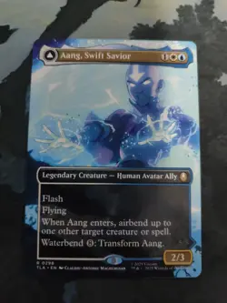 Aang, Swift Savior (0298) (Borderless) Avatar: The Last Airbender Regular - Image 1