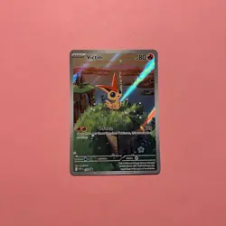 Victini SVP 208 NM Holo Full Art Black Star Promo Scarlet & Violet Pokemon Card - Image 1