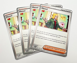 Pokemon Cards 2024 Twilight Masquerade Playset Hassel 151/167 4x x4 - Image 1