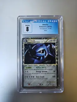 Steelix Prime 87/95 Ultra Rare Holo HGSS Unleashed Pokemon Card 2010 NM - Image 1