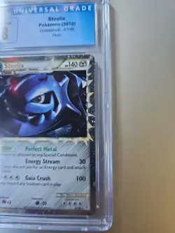 Steelix Prime 87/95 Ultra Rare Holo HGSS Unleashed Pokemon Card 2010 NM - Image 3