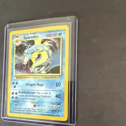 Pokemon TCG Gyarados Base Set Holo Rare Card 6/102 English - Image 2