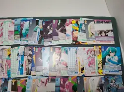 Weiss Schwarz Rose Gushing over Magical Girls Common Card Lot - Image 3